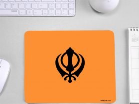 Khanda (Sikh Symbol) Mouse Pad for Office