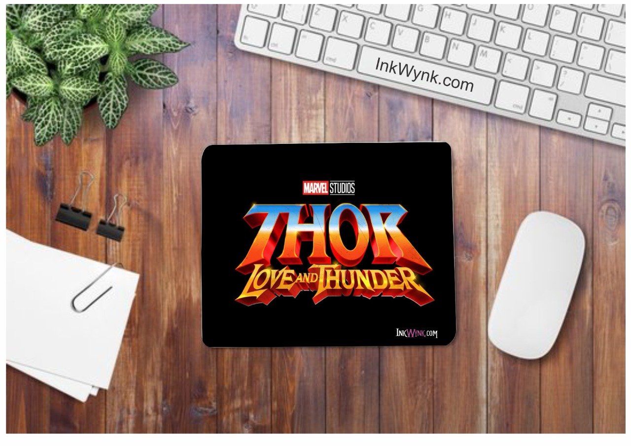 Marvel's Thor Love and Thunder Printed Mouse Pad for Computer