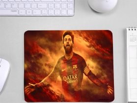 Messi in Action Non Slip Laptop Computer Mouse Mat