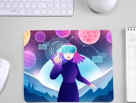 Metaverse Marketer Skid Proof mouse Pad For Students
