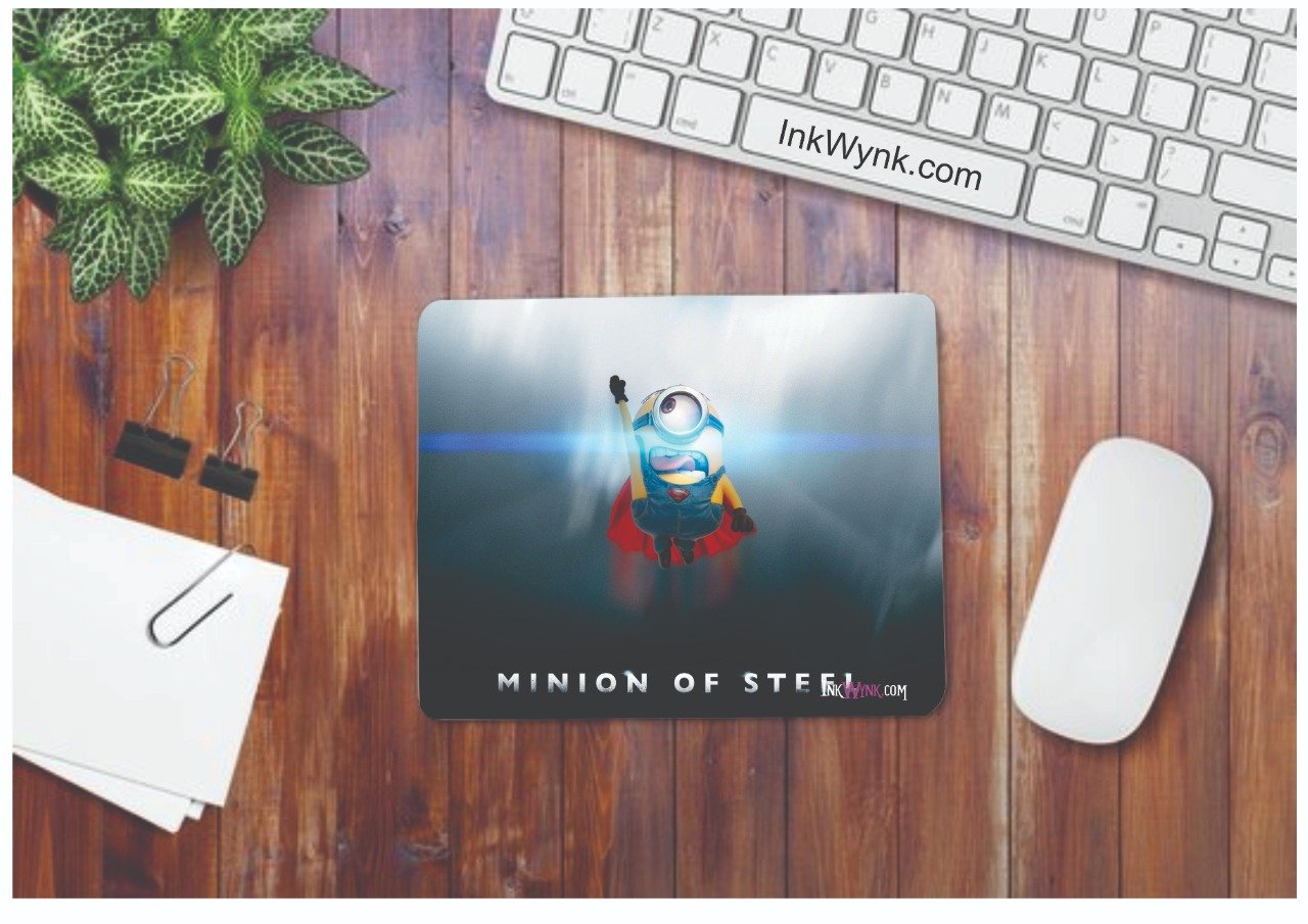 Minion of Steel Printed Mouse Pad for Gamers