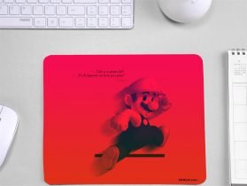 Motivational Quote Durable Surface Mouse Pad For Students