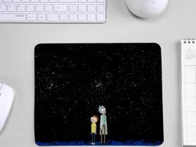 Rick and Morty Rectangular Mouse Pad for Gamer