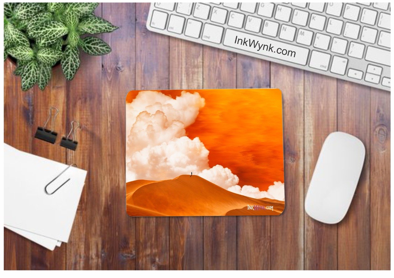 Sandstrom in Desert Durable Surface Mouse Pad for Computer