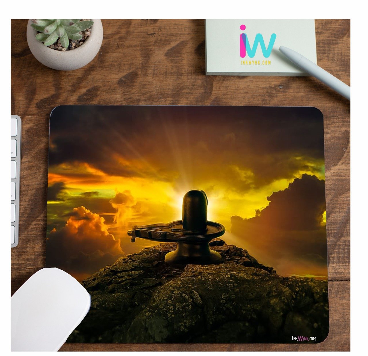 Shiv Lingam Graphic Design Mouse pad for Student