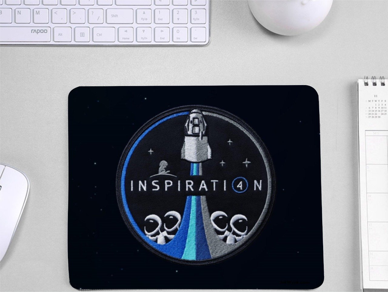 Space Inspiration Printed Mouse Pad ( Medium Size)