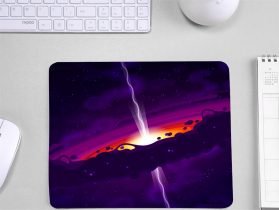 Space Printed mouse Pad for laptop and computer
