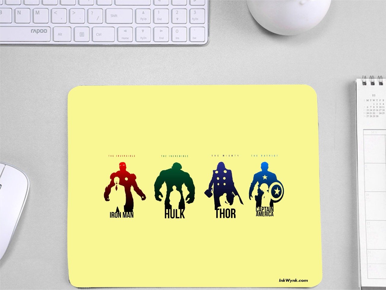 The Avengers Minion Printed Mouse Pad for Laptop