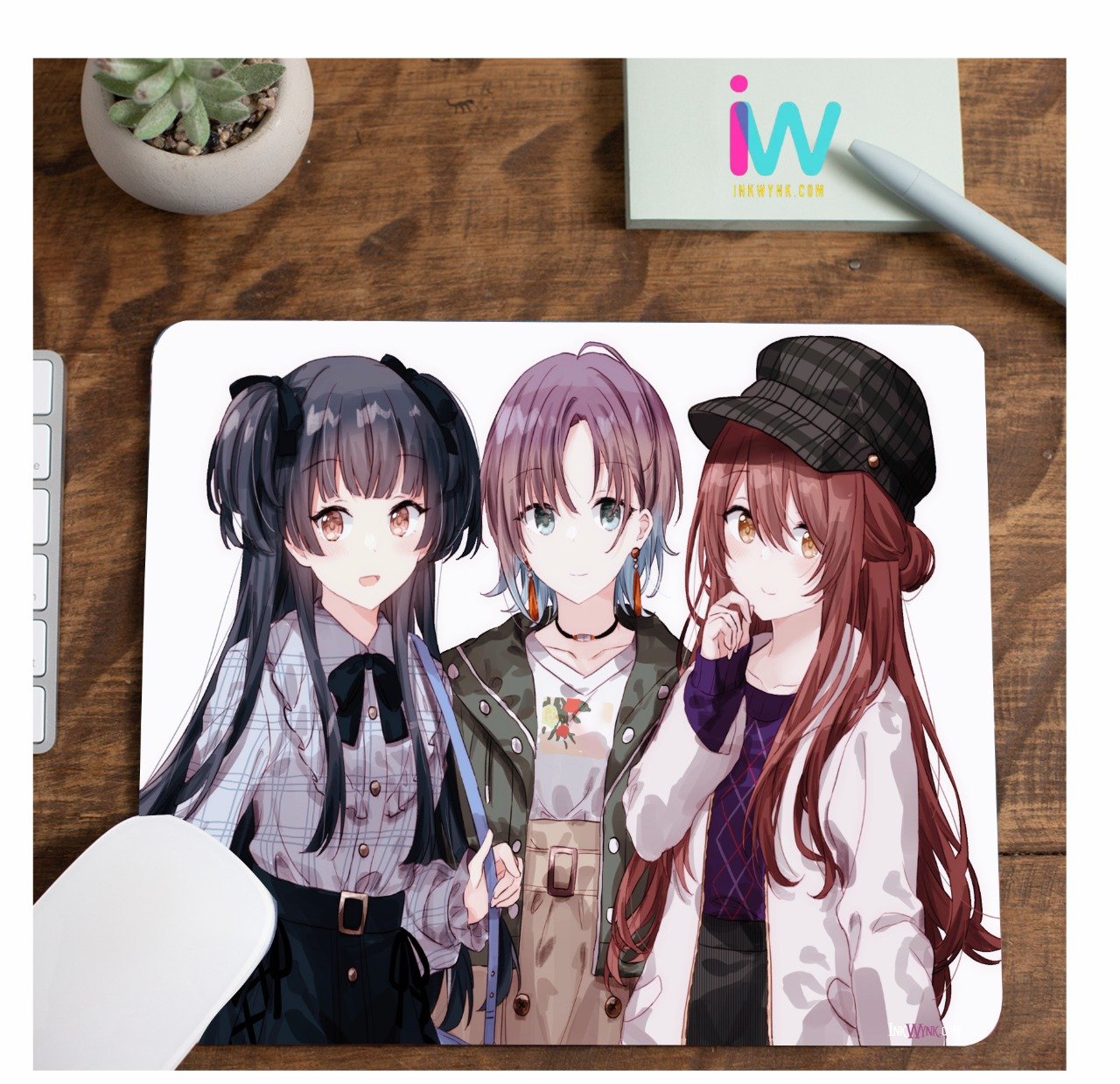 The Idolmaster Shiny Colors Gaming Mouse Pad for Girls