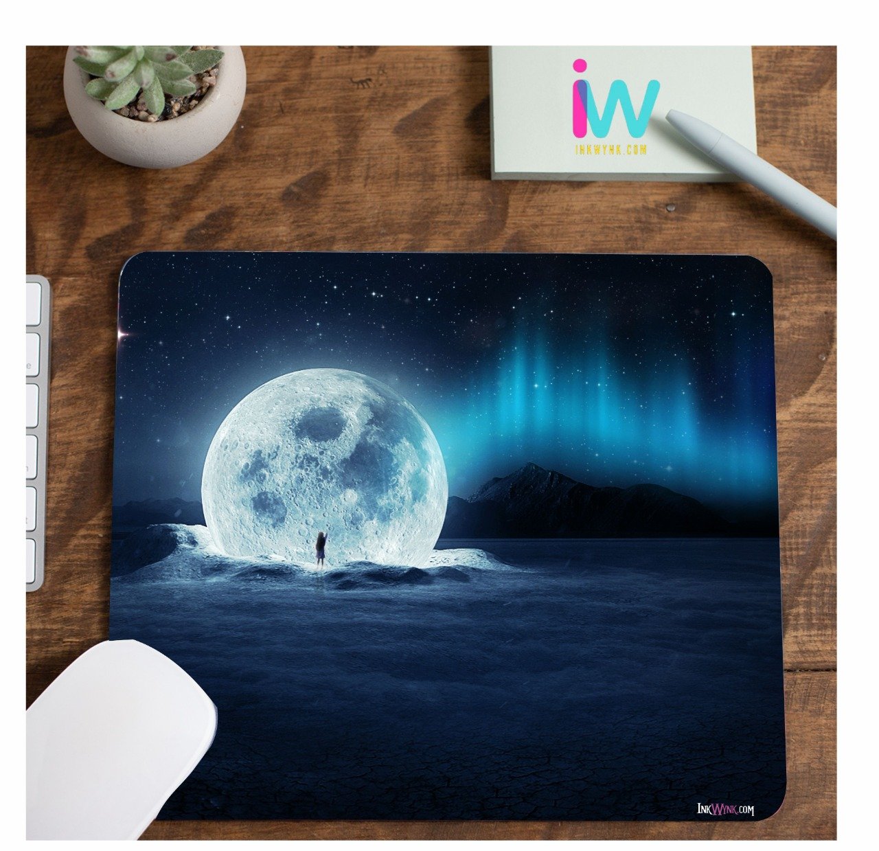 Touching The Moon lightweight Mouse Pad for Gamers