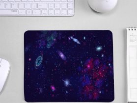 Universe Printed Non Slip Mouse Pad for Computer