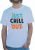 Just Chill Out Summer Half Sleeve T-Shirt for Men White