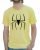 Black Spider Half Sleeve Yellow T-Shirt