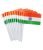 Indian Plastic Flag For Independence Day (Pack of 5 Flags)