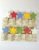 Multicolor Star Paper Clip Wooden (Cute Stationery)