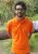 Orange Polo T-Shirt For Men (Half Sleeve)