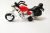 Harley Davidson Push Back  Bike Toy With Number Plate For Kids (Red)
