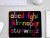 Small English Alphabets A to Z Printed Mouse Pad for Study