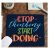 Stop Thinking Start Doing Printed Mouse Pad
