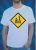 Warning Coding in Progress Graphic Half Sleeve T-Shirt For Programmers