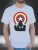Captain America with Shield Graphic T-Shirt for Men