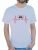 Heartbeat Joystick Printed Unisex White T-Shirt